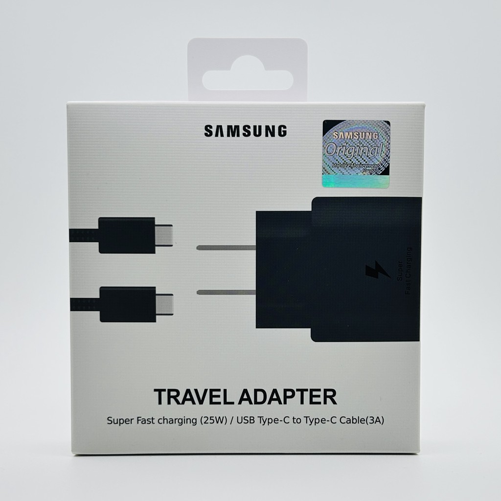 Samsung TA800 Charger Adapter + Type-C Cable 25W Black for Note10